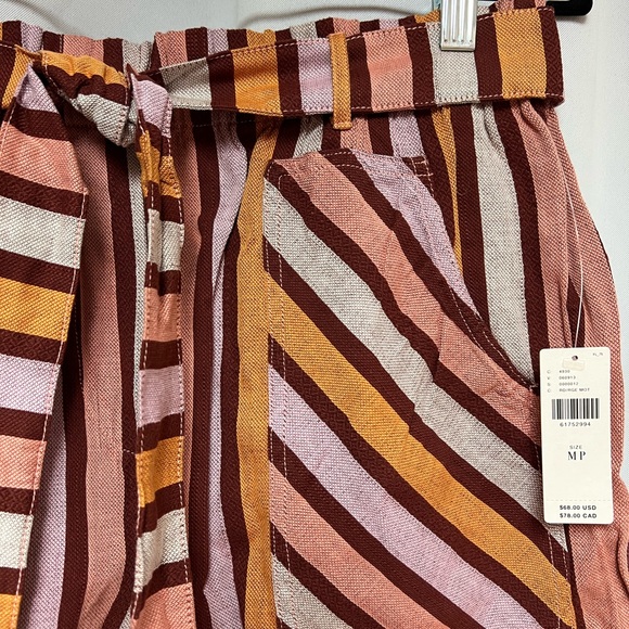 Belted Stripe Shorts from Anthropologie - Picture 8 of 10